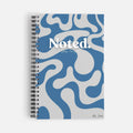 Noted. Coastal Blue Flow Notebook