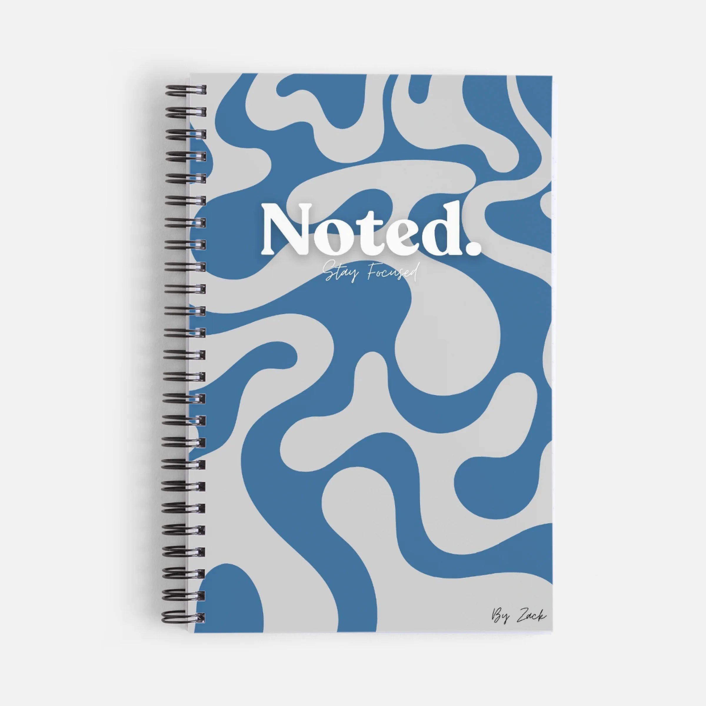 Noted. Coastal Blue Flow Notebook