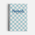 Noted. Blue Notebook