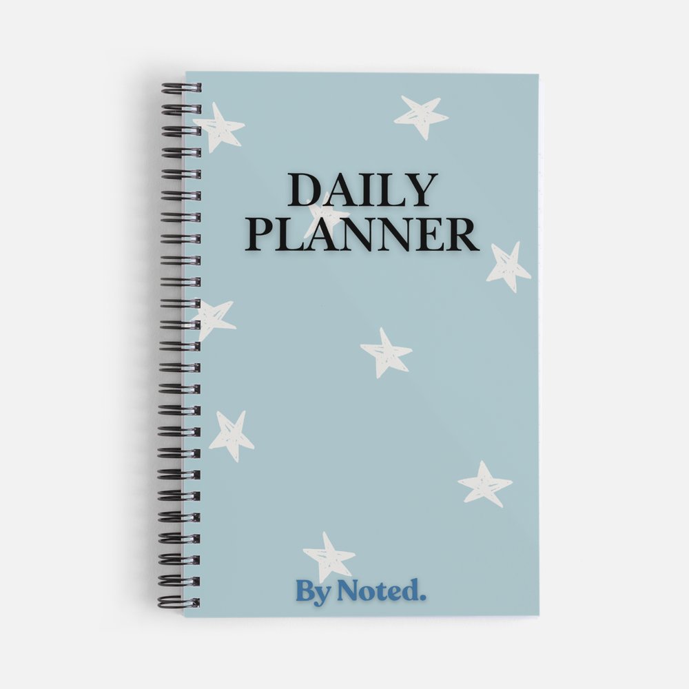 Noted. Blue Star Daily Planner