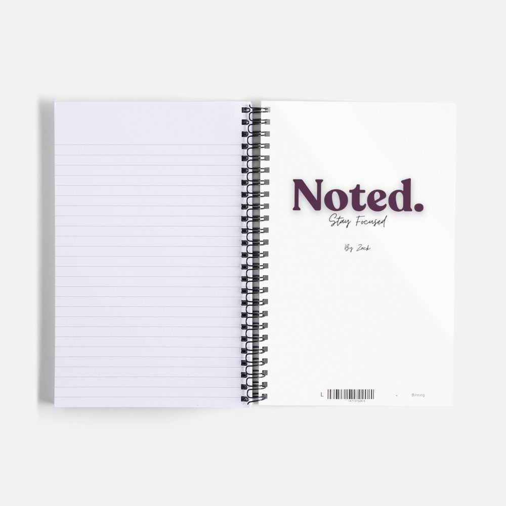 Noted. Pink Notebook