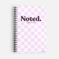 Noted. Pink Notebook