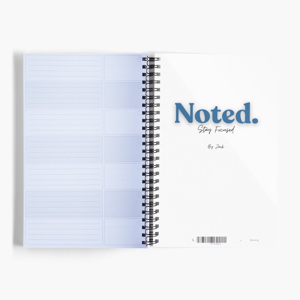Noted. Blue Star Daily Planner