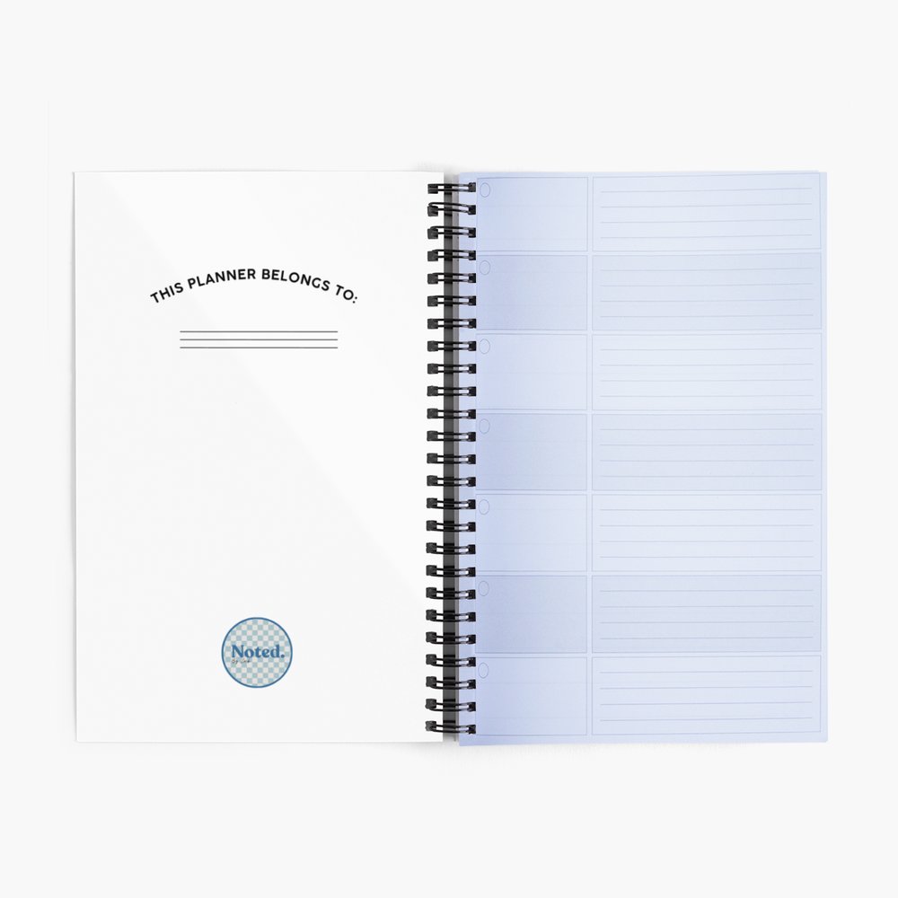 Noted. Blue Star Daily Planner