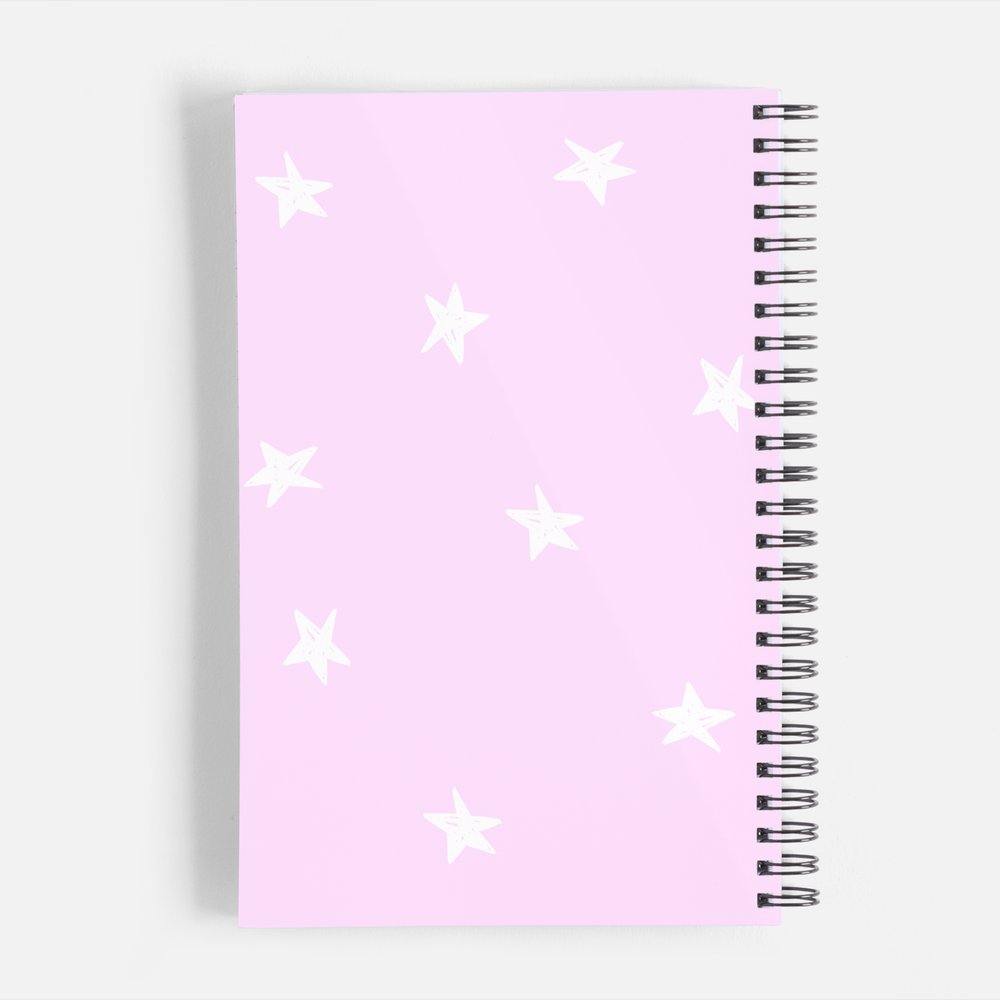 Noted. Pink Star Daily Planner